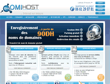 Tablet Screenshot of omihost.com
